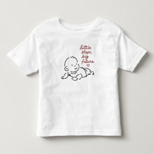 Camiseta Infantil – Arte Minimalista de Bebê