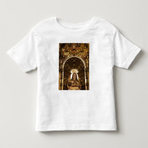 Camiseta Infantil Arte religiosa representando Santa Teresa