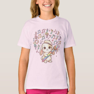 Camiseta Infantil Artista Coelhinho Fofo – Música 