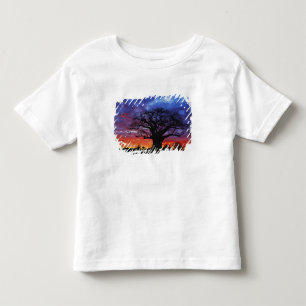 Camiseta Infantil Árvore baobá africana, Adansonia digitata, 2