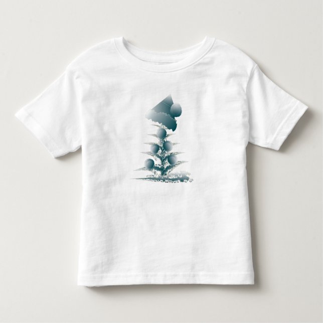 Camiseta Infantil árvore de Natal (Frente)
