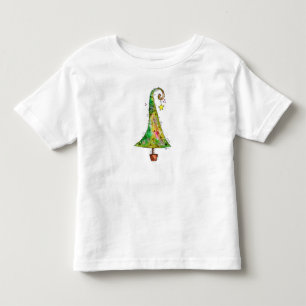 Camiseta Infantil Árvore de Natal Whimsic