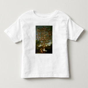 Camiseta Infantil Árvore genealógica da família de Cornaro