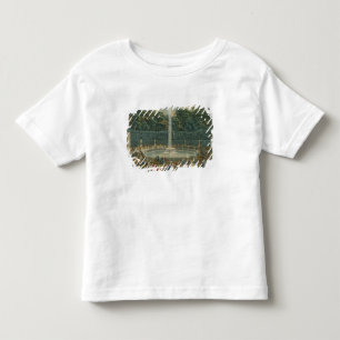 Camiseta Infantil As abóbadas no jardim em Versalhes, bar. por Lau