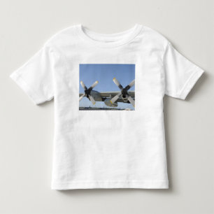 Camiseta Infantil As asas de um LC-130 Hercules