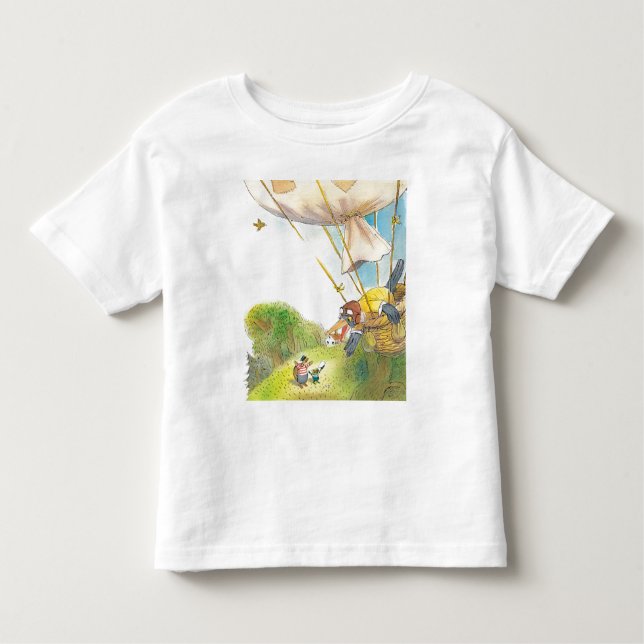 Camiseta Infantil As aventuras de Ted, de Ed e de Caroll (Frente)