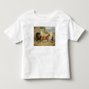 Camiseta Infantil As carruagems dos cavalheiros: Um Cabriolet,