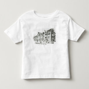 Camiseta Infantil As construções do prado, igreja do cristo, Oxfor