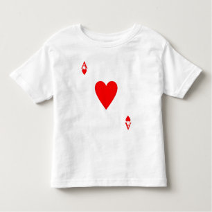 Camiseta Infantil Ás do Coração