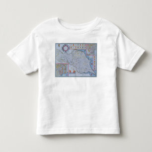 Camiseta Infantil As equitações nortes e do leste de Yorkshire