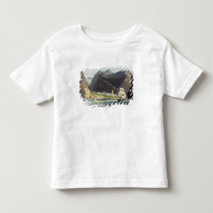 Camiseta Infantil As estradas, St Helena, gravado por Robert Havell
