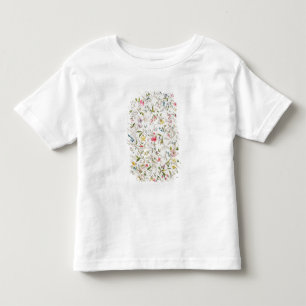 Camiseta Infantil As flores selvagens projetam para o material de