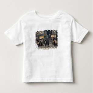 Camiseta Infantil "As luzes O" London (litho da cor)