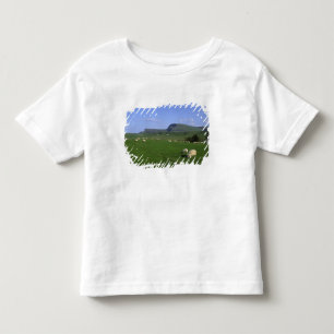 Camiseta Infantil As Montanhas Quiraing, Ilha de Skye, Terras Altas,