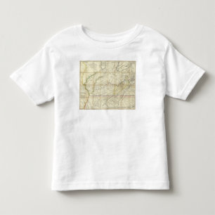 Camiseta Infantil As partes ocidentais de Virgínia, Pensilvânia