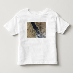 Camiseta Infantil As penas da poeira purgam a costa de Arábia