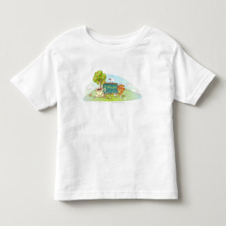 Camiseta Infantil As pessoas que relaxam pela informação assinam com