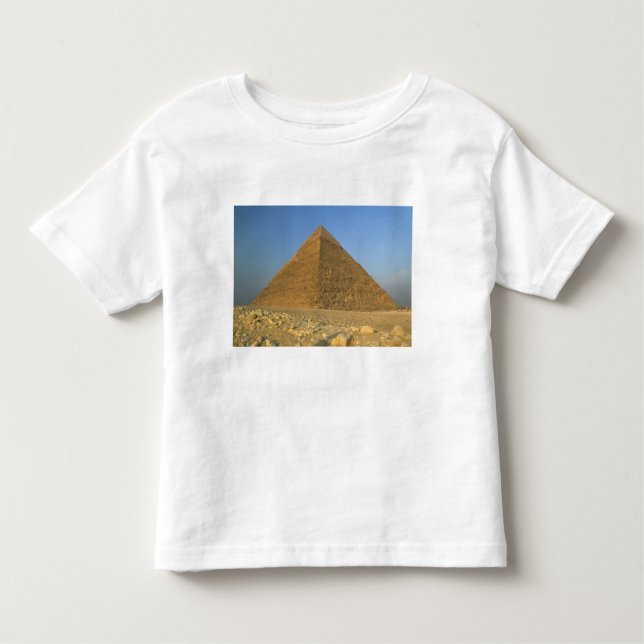 Camiseta Infantil As Pirâmides de Giza, que são quase 5000 (Frente)