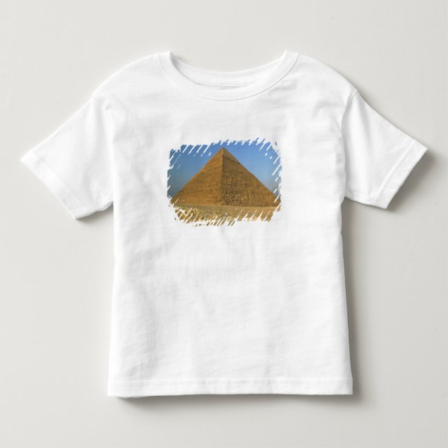 Camiseta Infantil As Pirâmides de Gizé, que têm quase 5000 (Frente)