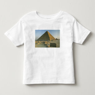 Camiseta Infantil As Pirâmides de Gizé, que têm quase 5000 2