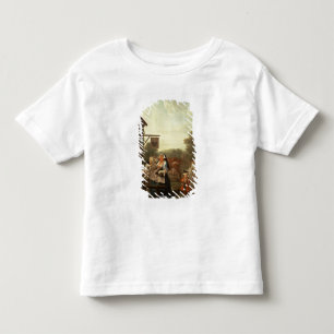 Camiseta Infantil As quatro horas do dia: Nivelamento, 1736