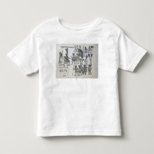 Camiseta Infantil As últimas rendições astecas de Cuauhtemoc do