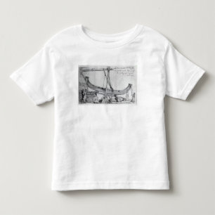 Camiseta Infantil As vigas moventes do ferro usadas constroem o