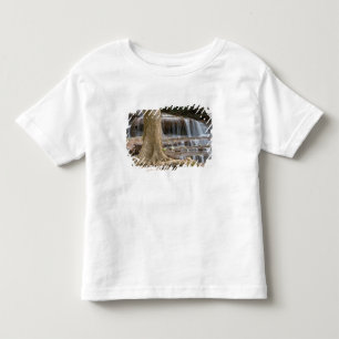 Camiseta Infantil Ásia, Cachoeira na fronteira entre a Tailândia