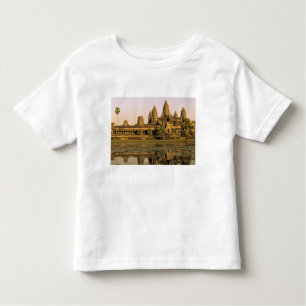 Camiseta Infantil Ásia, Camboja, Siem Reap. Angkor Wat.