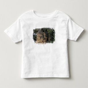 Camiseta Infantil Ásia, Camboja, Siem Reap. Esculturas de pedra eno