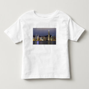 Camiseta Infantil Ásia, China, Hong Kong, paisagem urbana e 2