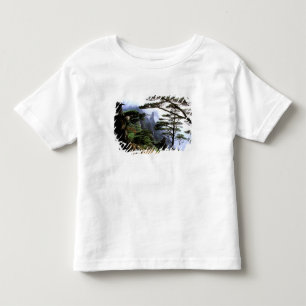 Camiseta Infantil Ásia, China, Huanshan. A montanha amarela