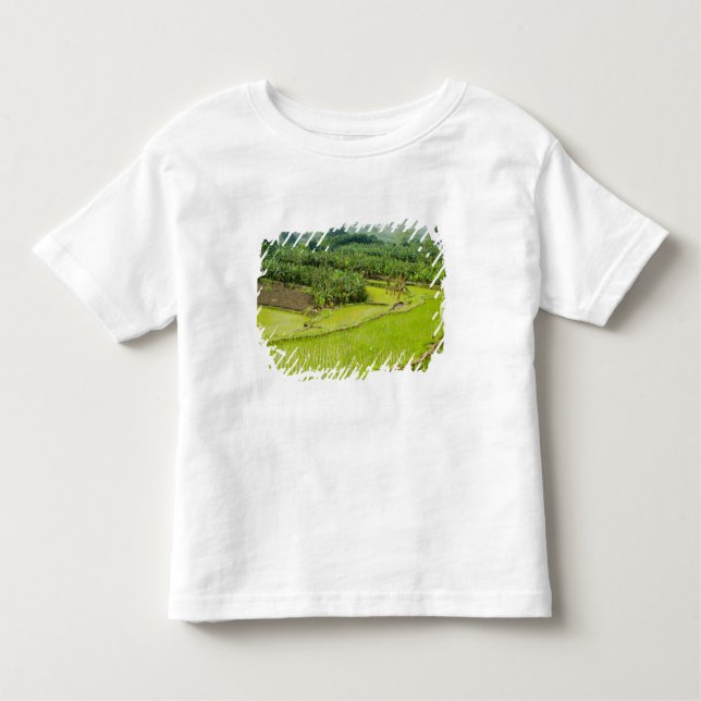 Camiseta Infantil Ásia, China, Província de Yunnan, Honghe. Banana (Frente)