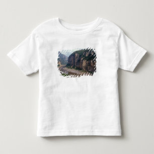 Camiseta Infantil Ásia, China, Rio Yangtze, Três Gargantas.