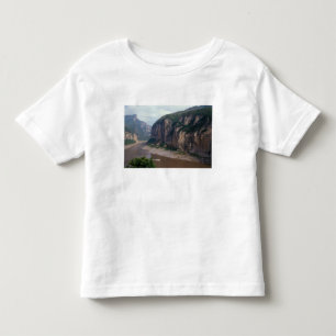 Camiseta Infantil Ásia, China, Rio Yangtze, Três Gargantas.