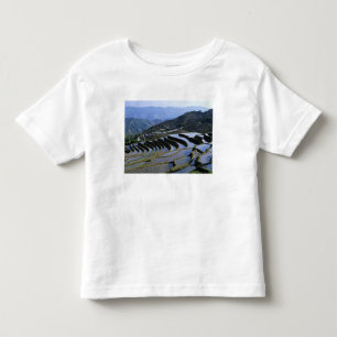 Camiseta Infantil Ásia, China, Yunnan, Yuanyang. Áspero