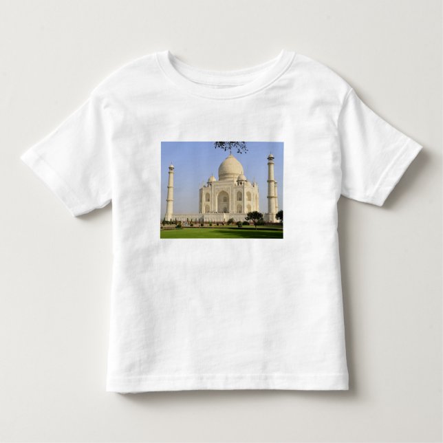 Camiseta Infantil Ásia, Índia, Uttar Pradesh, Agra. O Taj 7 (Frente)