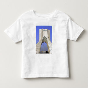 Camiseta Infantil Ásia, Irã, Teerão. O Monumento da Liberdade no Aza