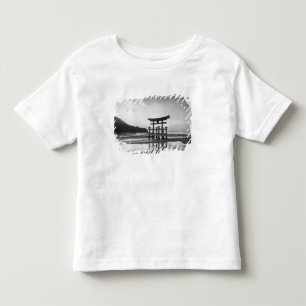 Camiseta Infantil Ásia, Japão, Myajima. Portão Torri