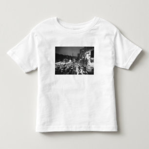Camiseta Infantil Ásia, Japão, Tóquio. Noite, Estação Harajuku,