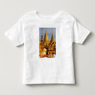 Camiseta Infantil Ásia, Mianmar (Birmânia), Bagan (Pagan). O Shwe 3