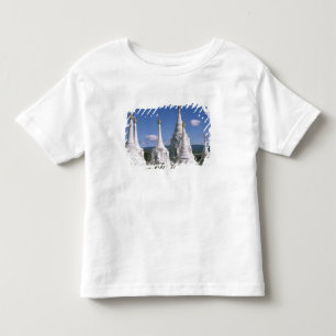 Camiseta Infantil Ásia, Mianmar, Lago Inle. Pagodes. 2