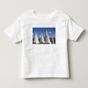 Camiseta Infantil Ásia, Myanmar, Lago Inle. Pagodes. 2