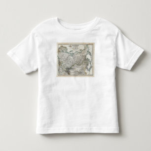 Camiseta Infantil Ásia norte e central