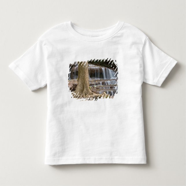 Camiseta Infantil Ásia, Quebra d'água na fronteira entre a Tailândia (Frente)