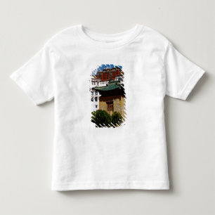 Camiseta Infantil Ásia, Tibete, Lhasa, Palácio de Potala também conh
