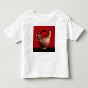 Camiseta Infantil Askos de Etruscan na forma de um pato