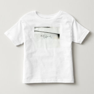 Camiseta Infantil Assinatura de Nicolau Copérnico