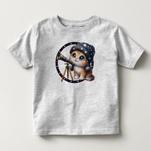 Camiseta Infantil Astronomy Kitty