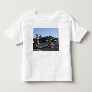 Camiseta Infantil Atiradores a bordo dos EUA George HW Bush